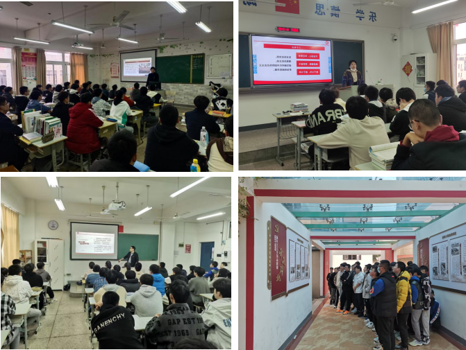 数学教研室党支部组织党员下班级宣讲党的二十大精神