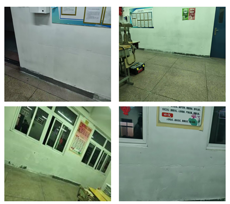 教室换新衣,准备过新年