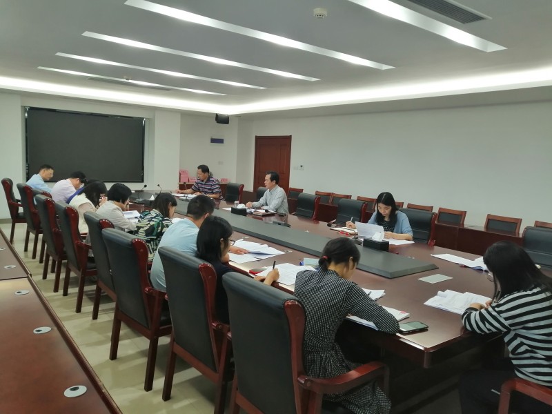 教务处牵头迎评“专业建设”项目组召开工作部署会议