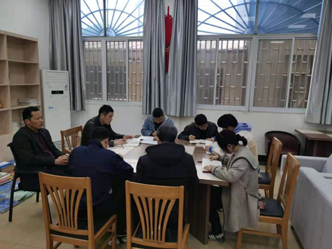 机械教研室党支部集中学习党史