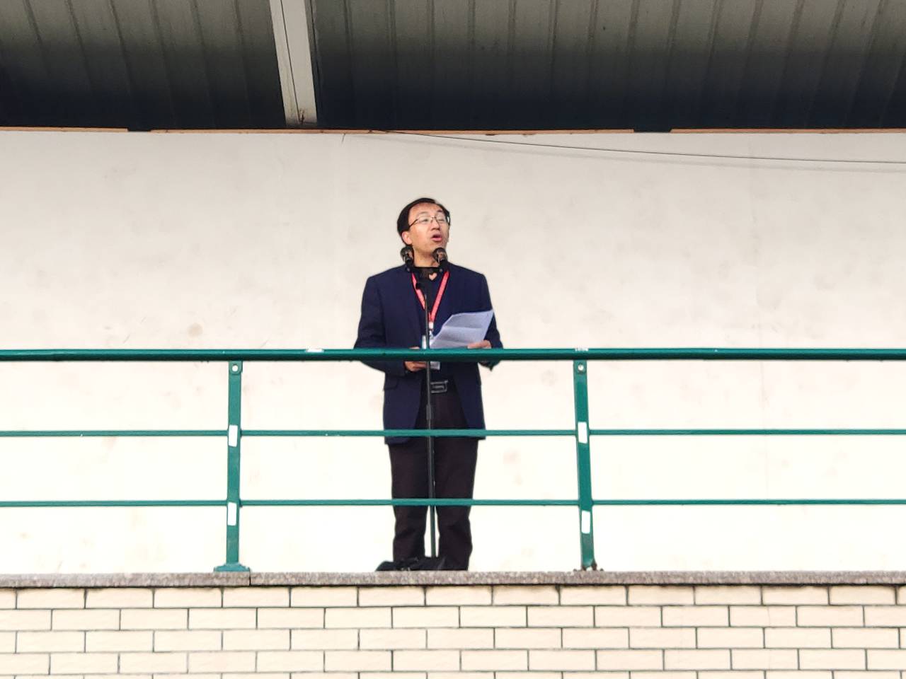 信息管理学院升旗仪式圆满结束