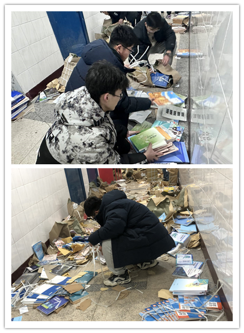 清洁校园我守护，学习雷锋我先行 ——信息管理学院组织开展新年卫生大扫除活动