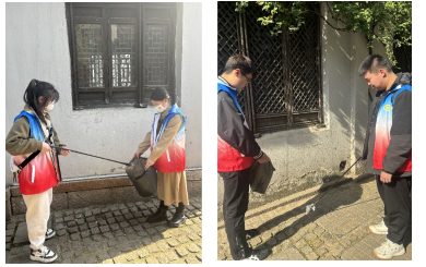 传承雷锋精神,弘扬正能量 ——232721班开展学雷锋志愿服务活动